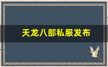 天龙八部3私服:天龙八部私服发布(天龙八部手游体验服) (4) 天龙八部3私服:天龙八部私服发布(天龙八部手游体验服) (4)